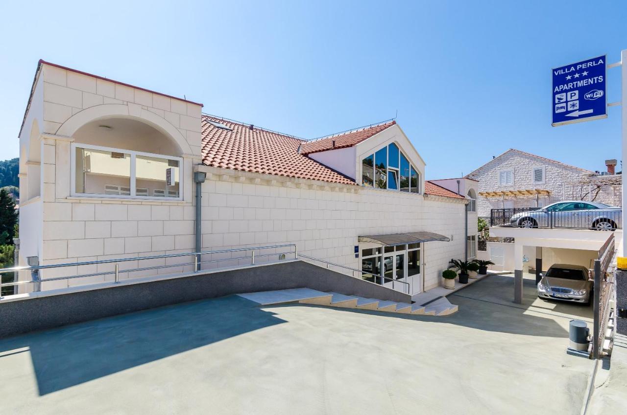 Apartments Villa Perla 杜布罗夫尼克 外观 照片